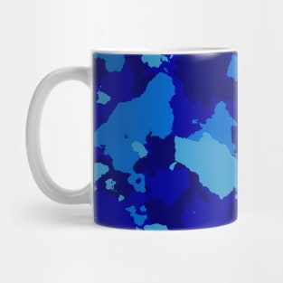 Camouflage Blue Mug